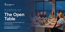 The Open Table. An evening with the Perth Weight Loss Clinic care team.