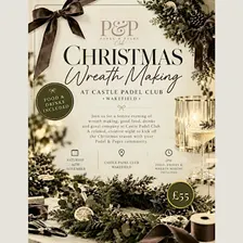 Padel & Pages - Christmas Wreath Making