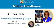 Author Talk with Natola Hawthorne