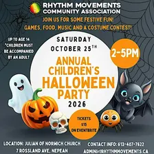 Rhythm Movements Community Association Annual  Children’s Halloween Party