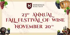 Fall Festival of Wine - 23rd Annual Wine Tasting Event