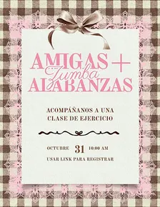 ZUMBA: Amigas + Alabanzas