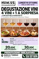 Degustazione VIni con Meteri ad Hum.Us