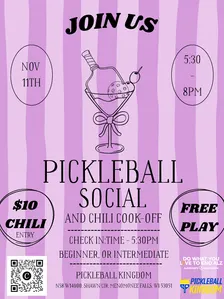 Pickleball Social / Chili Cook Off