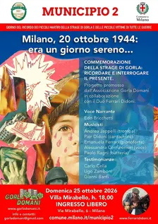 MILANO, 20 OTTOBRE 1944: ERA UN GIORNO SERENO
