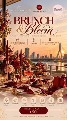 Luxery brunch & bloom workshop