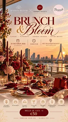 Luxery brunch & bloom workshop