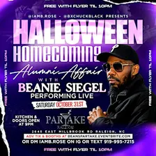 HALLOWEEN HOMECOMING W/ BEANIE SIEGAL PERFORMING LIVE