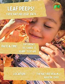 Leaf Peeps: Free Nature Play Date