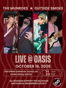 The Munroes and Outside Smoke LIVE at Oasis