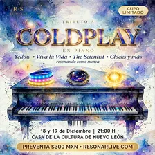 RE:SONAR • COLDPLAY en PIANO [MTY]