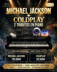 RE:SONAR • MICHAEL J. & COLDPLAY en PIANO [CDMX]