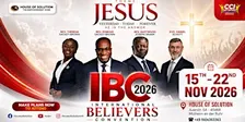 IBC-INTERNATIONAL BELIEVERS CONVENTION 2026