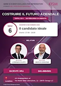 Il candidato ideale | Costruire il futuro aziendale – Tappa 2