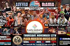 Nashville, TN - Little Mania Mini Wrestling @ Plaza Mariachi Music City