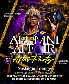 ALUMNI AFFAIR - THE EXCLUSIVE HHS HOMECOMING AFTERPARTY