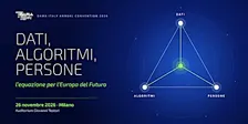 DAMA Italy Annual Convention 2026 - Dati, Algoritmi, Persone