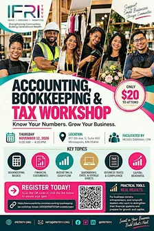 Accounting, Bookkeeping & Tax Workshop
