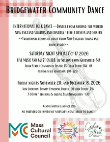 Bridgewater Community Dance - Saturday Night Special