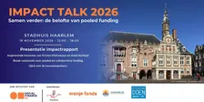 Impact Talk 2026 - 18 november in Haarlem