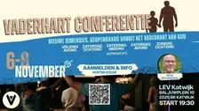 Vaderhart Conferentie van 6 t/m 8 november