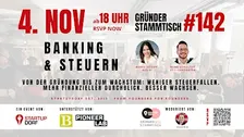 Gründerstammtisch No. 142 - Banking & Steuern für Startups