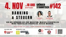 Gründerstammtisch No. 142 - Banking & Steuern für Startups