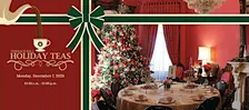 Terrace Hill Holiday Tea - 10:30 am