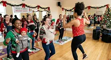 WRAPPED IN RHYTHM: A Holiday Babywearing Dance Party! ✨