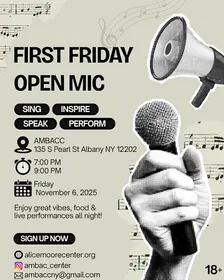 First Friday Open Mic