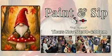 Paint & Sip in Eugene, Oregon “Fall Gnome”