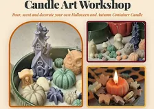 Candle Art Workshop (Halloween and Autumn)