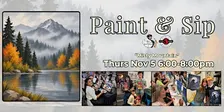 Paint & Sip in Eugene, Oregon “Misty Mountain”