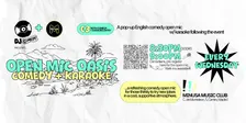 DJ Comedy Presents "Open Mic Oasis" + Karaoke