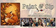 Paint & Sip in Eugene, Oregon “Sleeping Fox”