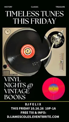 VINYL NIGHTS @ Vintage Books