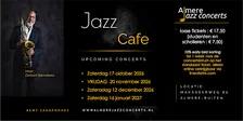Jazzcafe VRIJDAG 20 November 2026