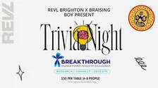 REVL Brighton x Braising Boy Trivia Night