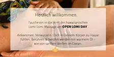 Kennenlerntag Hawaiianische Lomi Massage