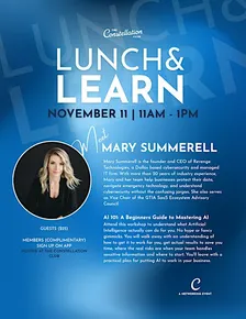 Constellation Connects Lunch & Learn: A Beginner's Guide to Mastering AI