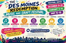 THE DES MOINES REDEMPTION MUSIC AND CRAFT FESTIVAL