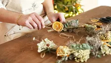 wreath making workshop