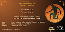 Philosophical Escape Room & Talk on 'The Hero's Journey for Today"