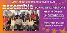 Assemble's Board Meet and Greet at Two Frays