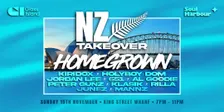 Glass Island - NZ Takeover Homegrown - Sun 15th Nov 2026