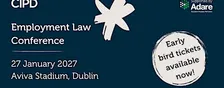 The CIPD in Ireland Employment Law Conference 2027