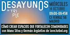 DESAYUNOS EN TRIPLE: CÓMO CREAR ESPACIOS QUE FORTALECEN COMUNIDADES