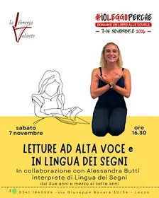 LETTURE AD ALTA VOCE E IN LINGUA DEI SEGNI