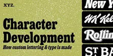 Character Development with XYZ Type