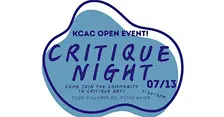Critique Night
